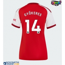 Ženski Nogometni dresi Arsenal Viktor Gyokeres #14 Domači 2026-27 Kratek Rokav